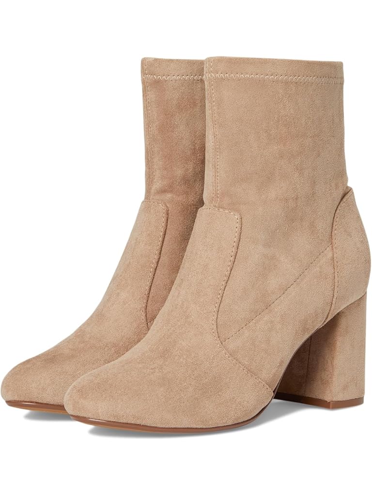 Taupe Journee Collection Vivia Stretch Dress Bootie