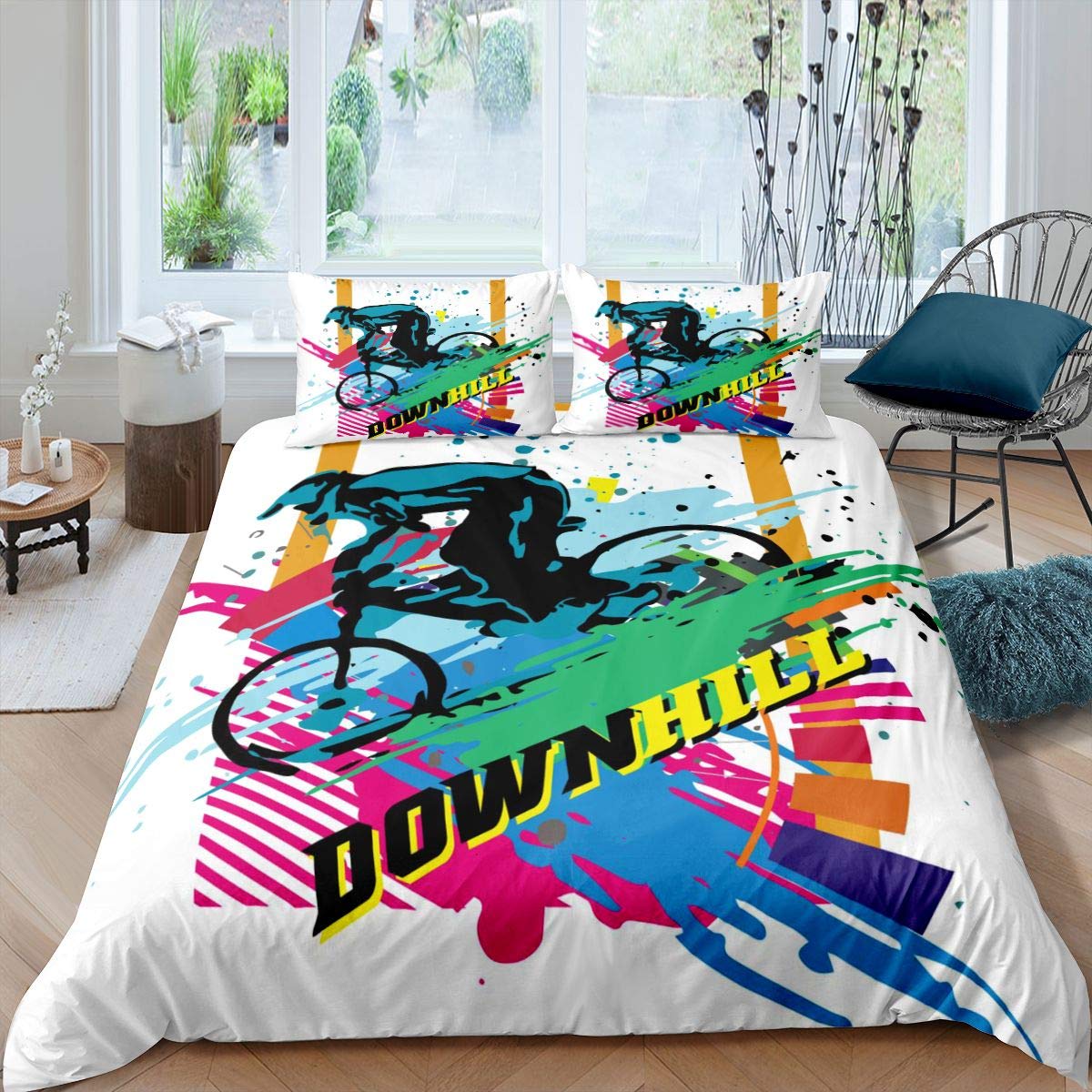 Biancheria da letto per le camerette dei bambini | (Alice's garden