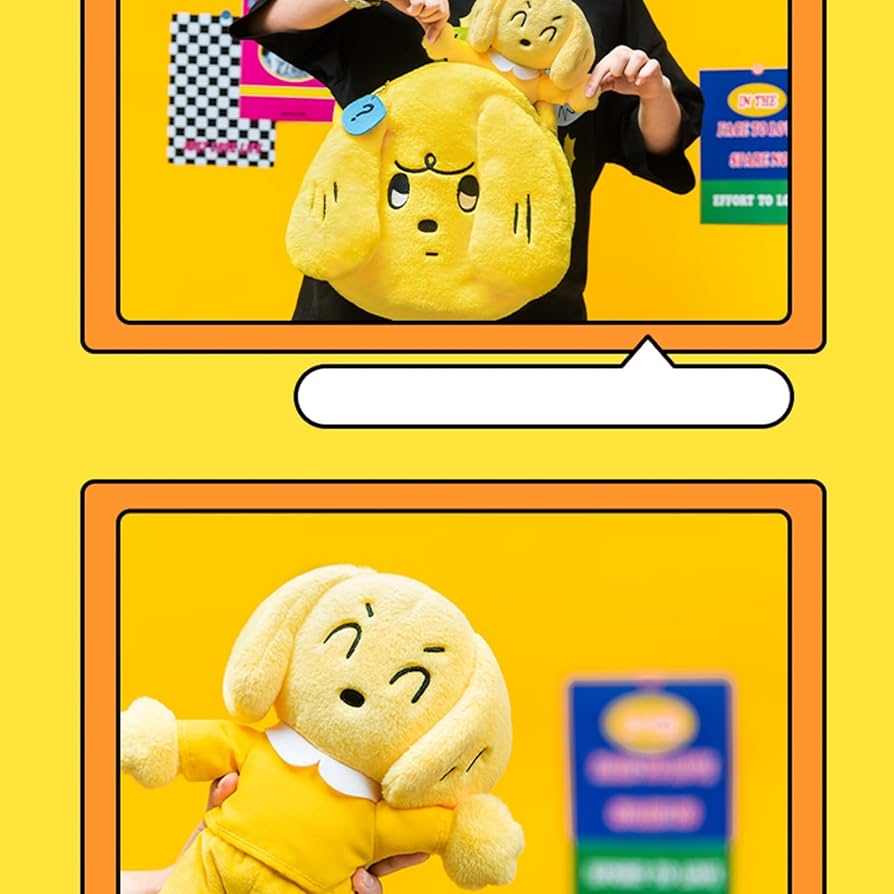 Amazon.co.jp: 犬 ぬいぐるみ 黄色のワンちゃん 縫いぐるみ 玩具