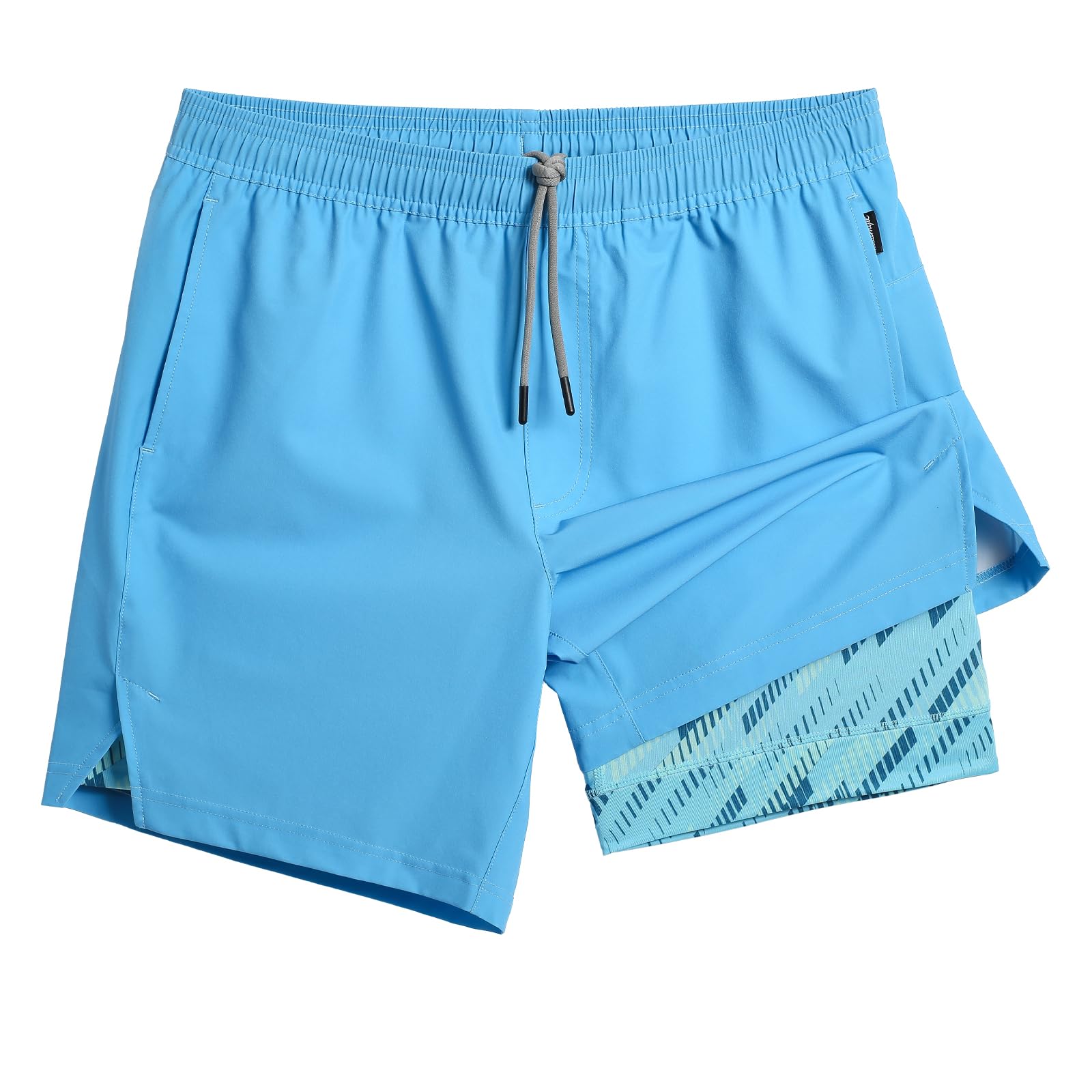maamgic Gym Shorts for Men 7 Inch Inseam with Liner