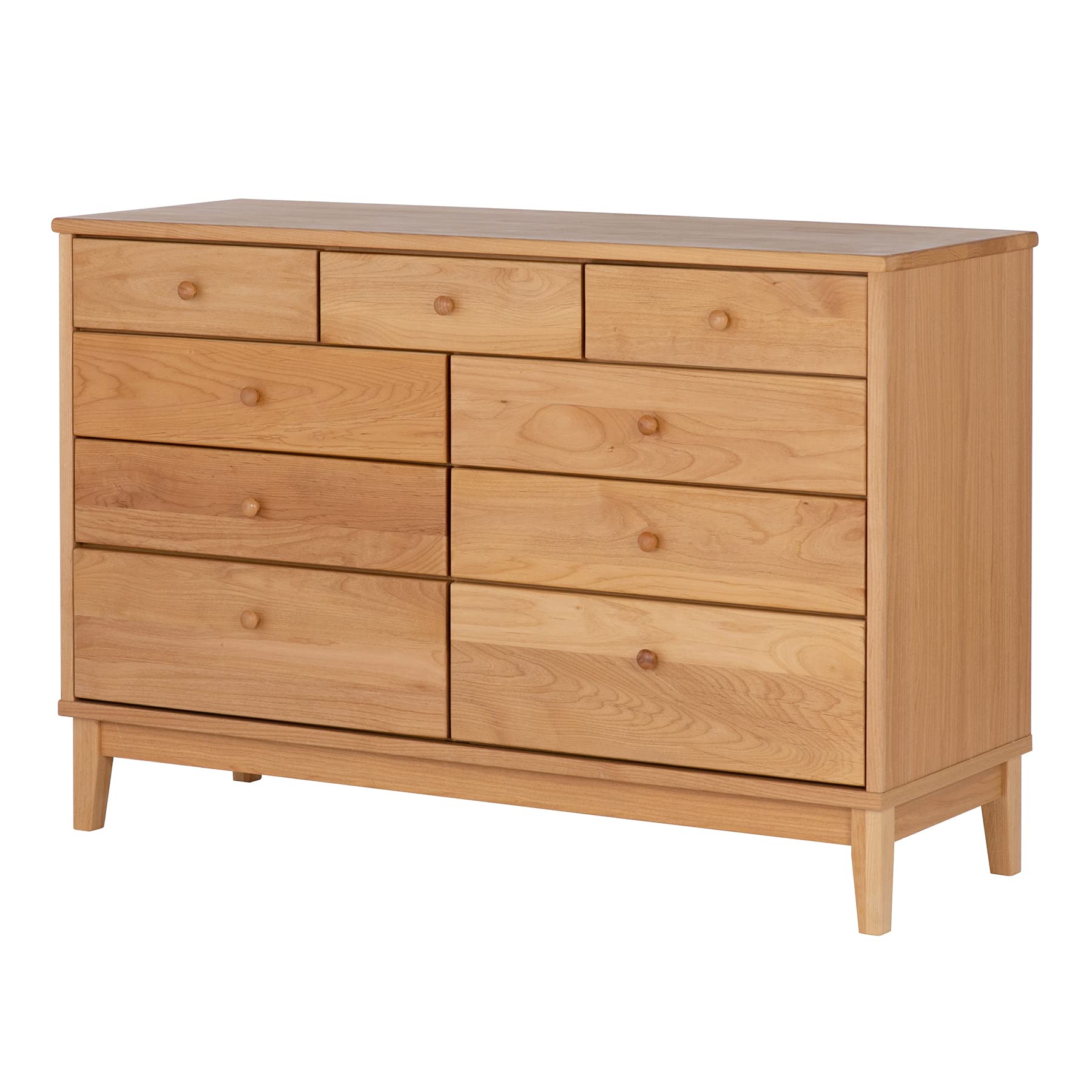 Amazon｜ISSEIKI エアリー チェスト 幅120cm 4段 (ナチュラル