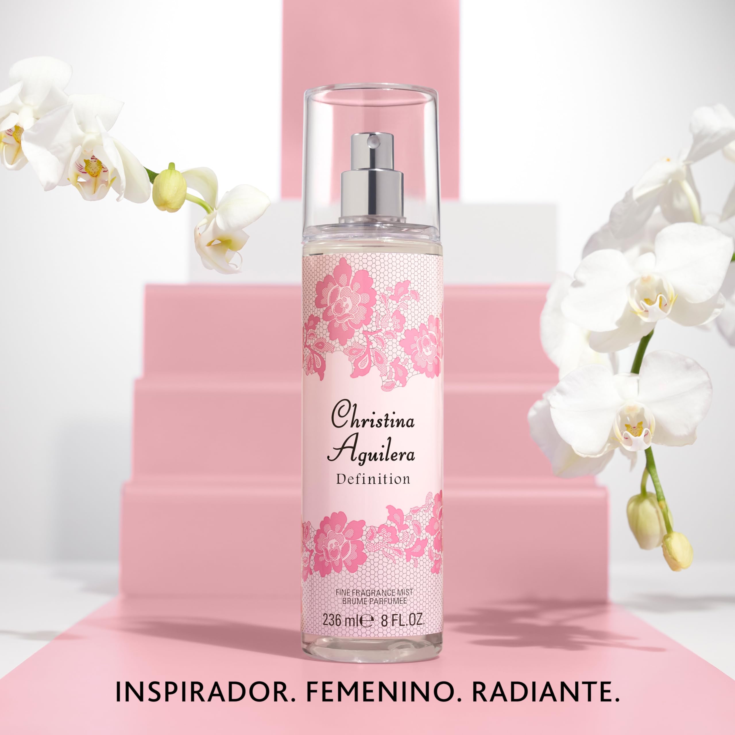 Christina Aguilera - Definition Eau de Parfum, Perfume Femenino, con Mandarina, Orquídea y Ámbar, Notas Florales y Cítricas, Fragancia Refrescante, para Mujer