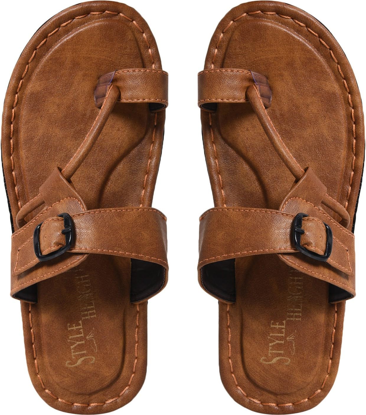 Men Sandals - Style No. Sl809-Tan-image-0