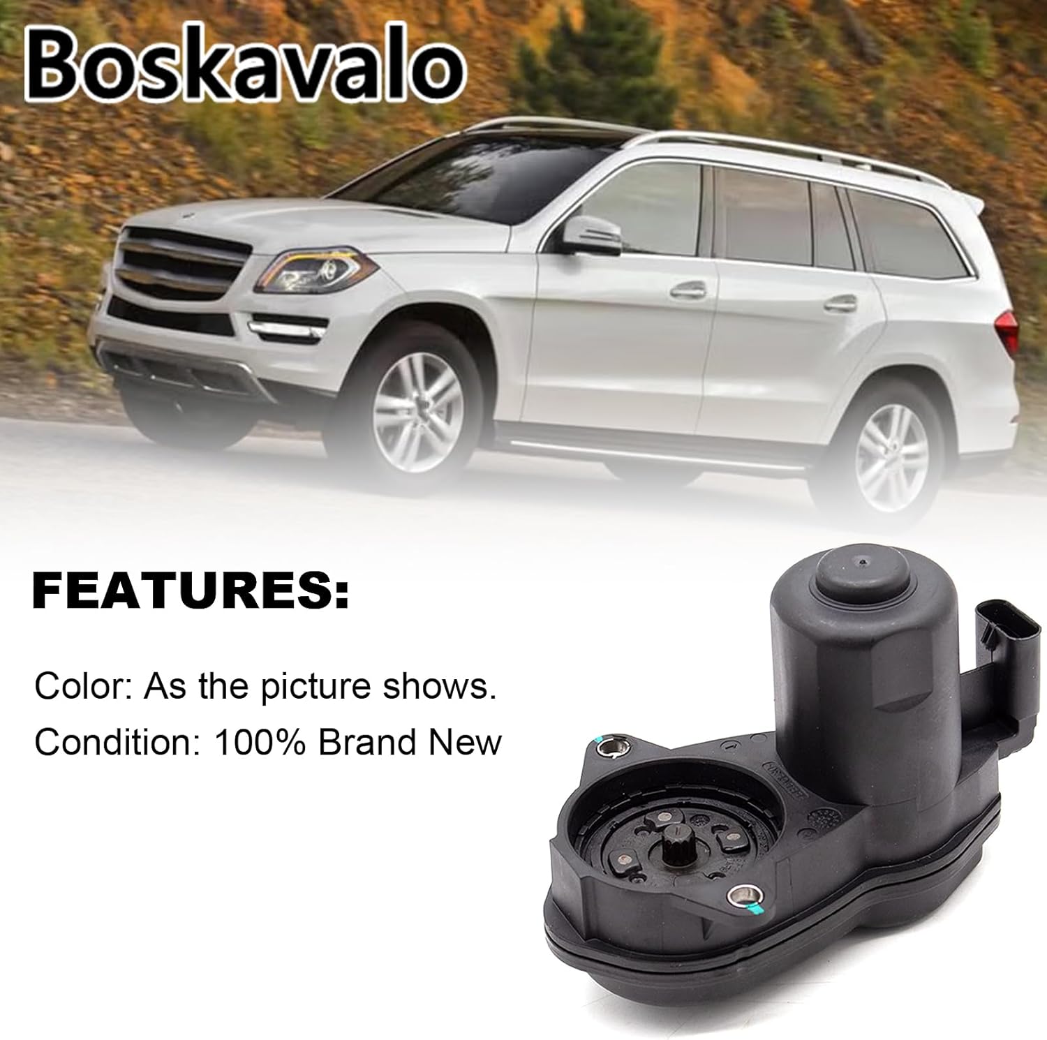 1669065401 Rear Parking Hand Brake Caliper Servo Motor Handbrake Actuator (with Screw Sealing Ring) for W166 X166 GL GLE GLS ML 63 250 350 400 450 550