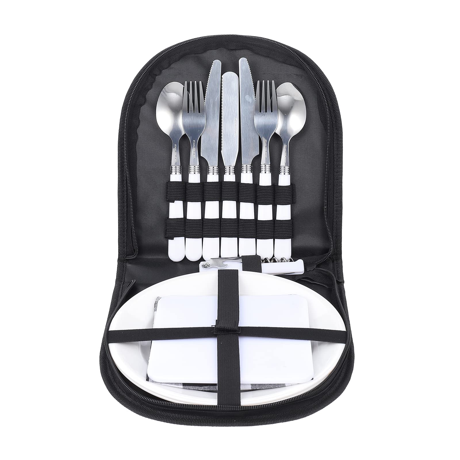 Couverts de camping CHILDWEET en acier inoxydable pour voyage et plein air