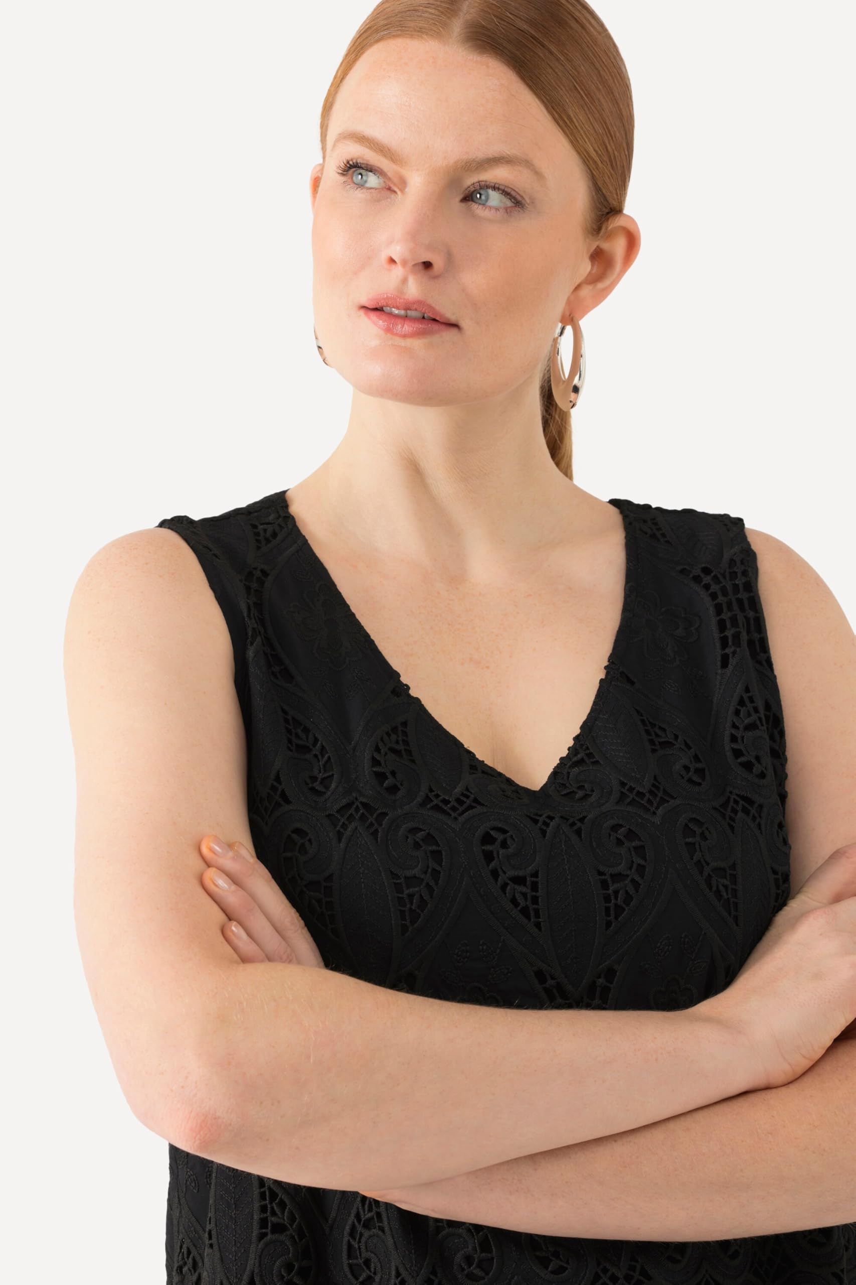Ulla Popken Mujer Top Estilo Blusa