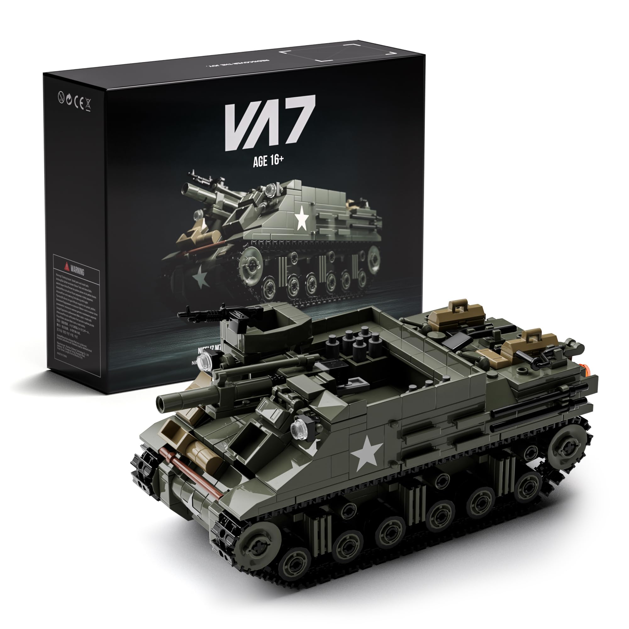 Amazon.com: Nifeliz Military M7 Priest Tank Model Building Set