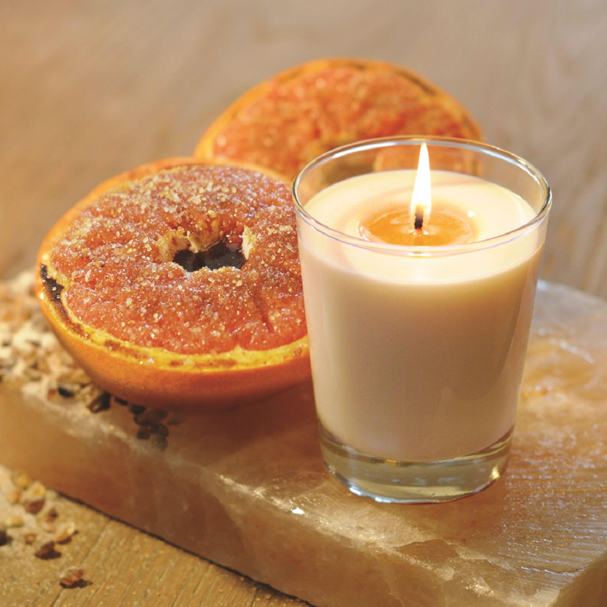 Root Legacy veriglass Duft Bienenwachs Kerze, groß, Apple Orchard, Sugared Grapefruit, Large