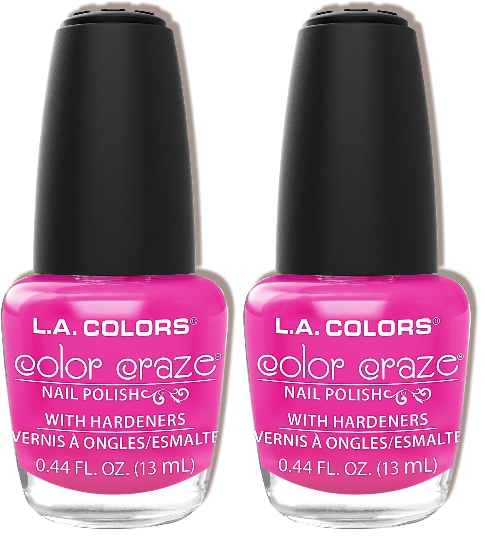 Amazon.com : L.A. COLORS Color Craze Nail Polish, Pizzaz CNP514
