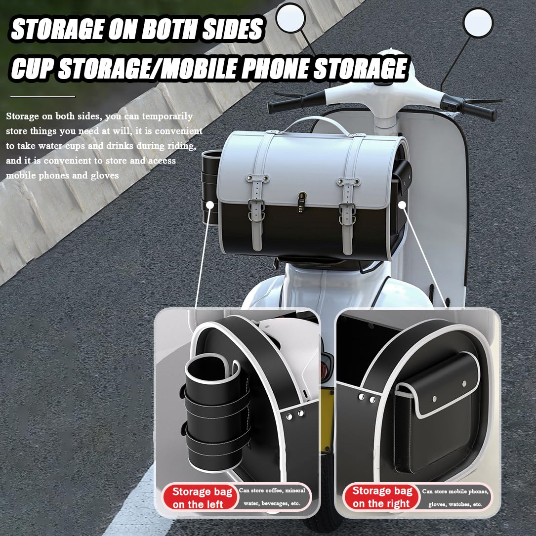 JKGBUK Sac de Selle Moto pour Yamaha MT 09 MT09 MT09 SP, Étanche Sacoche Arrière de Moto Sacoche De Selle pour Moto Coffre De Rangement pour Coffre De Voyage pour Toutes Saisons,D