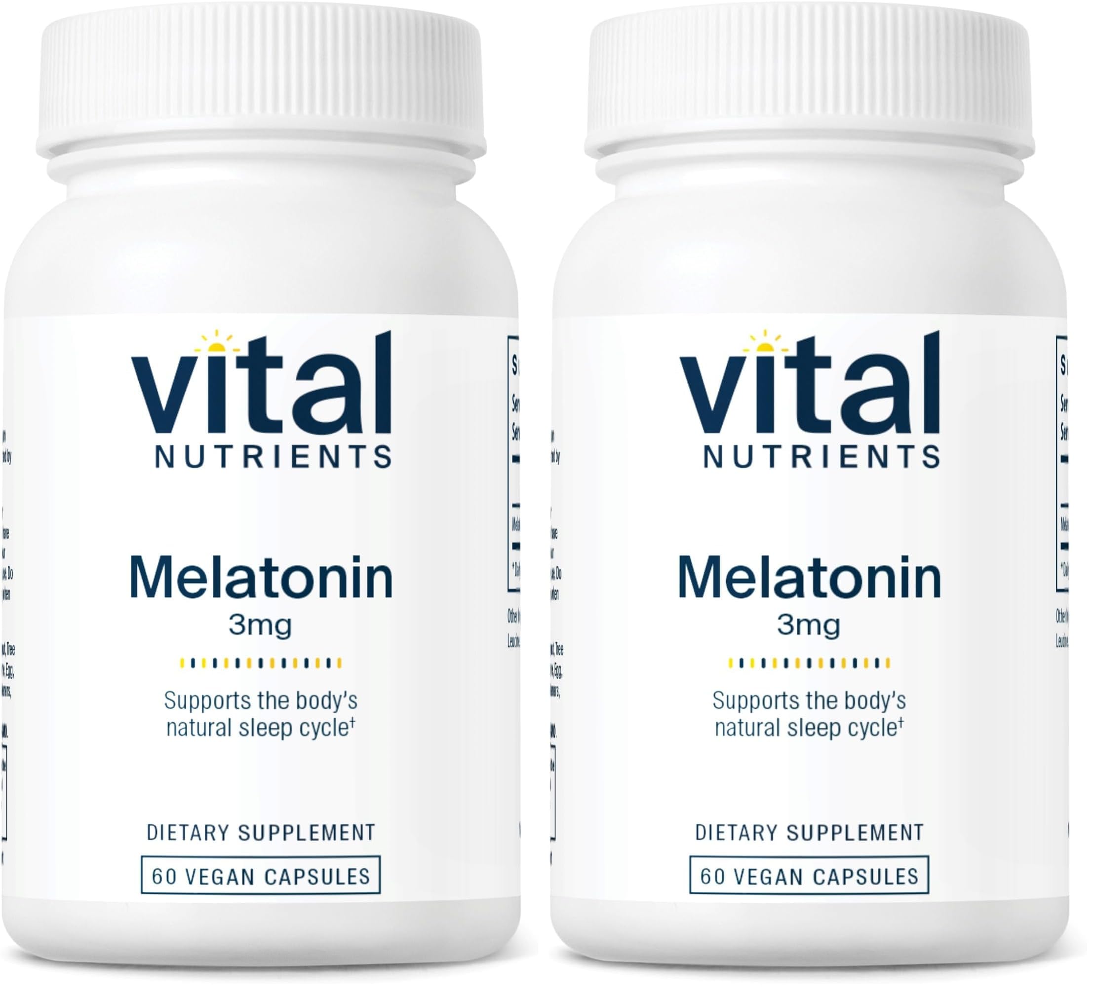 Vital Nutrients Melatonin 3mg, 60 Capsules — Amazon image 7