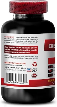 creatine alphaketoglutarate - Creatine Tri Phase - Increases Muscle Mass, Creatine Monohydrate unflavored, creatine monohydrate Pills, Muscle Recovery Supplements, Creatine Pill 2 Bottles 180 Tablets