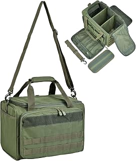 Bolsa de , impermeable, portátil, con correa para el hombro, bolsas de aparejos de agua dulce, para acampar en agua salada, actividades al aire libre, estanque, playa, Verde militar