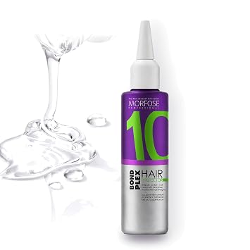Morfose 10 Bond Plex Hair Protector, Professional Protection & Repair for Chemically Treated Hair, Strengthens, Restores, and Shields Hair from Damage, 5.07 Fl Oz