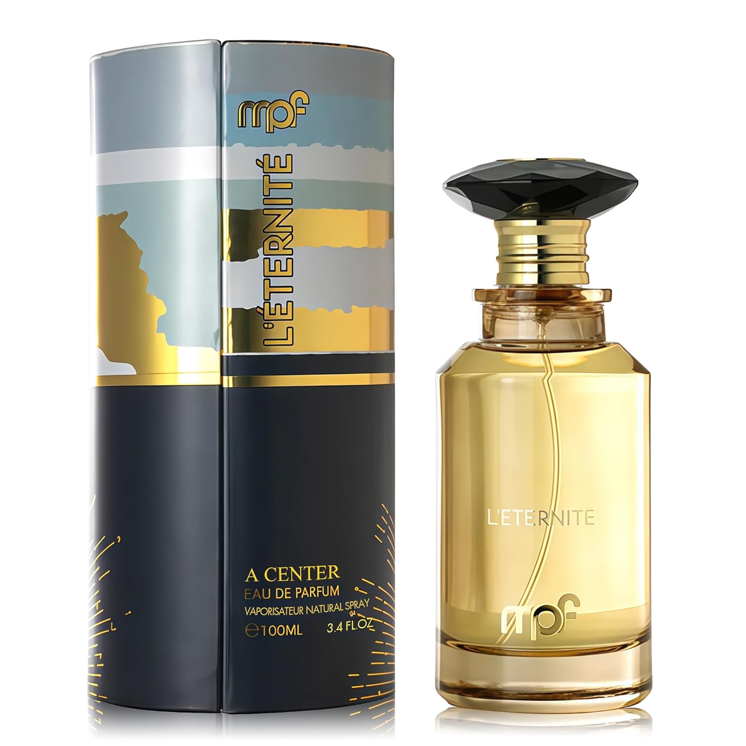 L'Éternité Unisex Timeless Cologne Eau de Parfum 100ml Mandarin Ginger Amber Fragrance Long Lasting Floral Leather Scent Luxury Unisex Gift for Women and Men