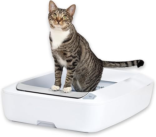 Miniatura 10 de PetSafe ScoopFree Crystal Pro Sistema de caja de arena para gatos autolimpiante, entrada frontal cerrada, control avanzado de olores, incluye 1