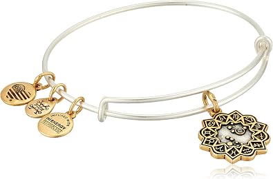 Leo Two Tone Bangle Bracelet 