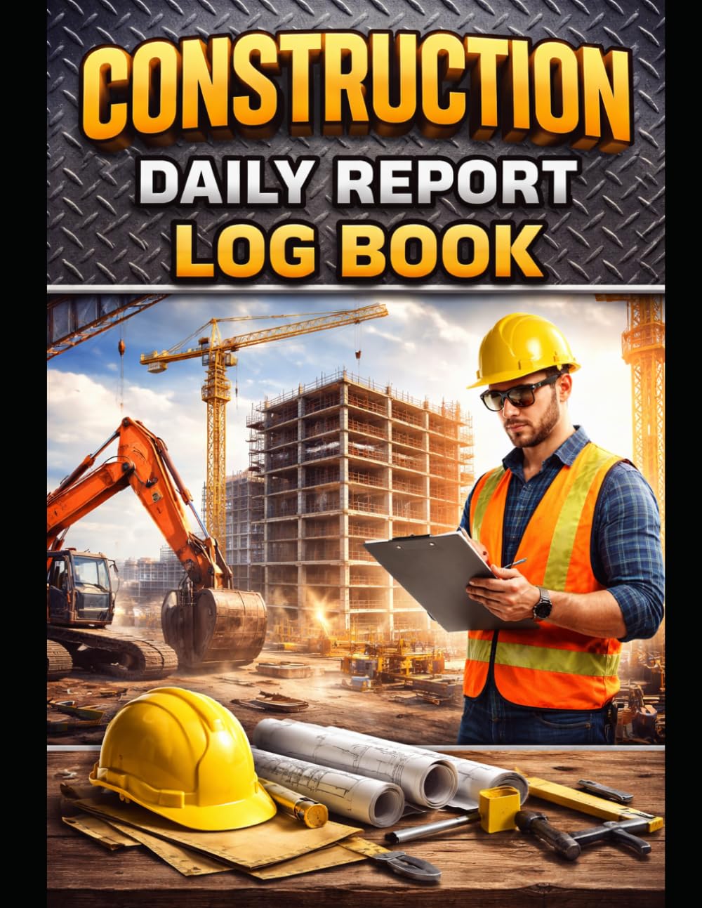 CONSTRUCTION DAILY REPORT LOG BOOK: JOBSITE ACTIVITY TRACKER FOR SUPERVISORS AND PROJECT MANAGERS