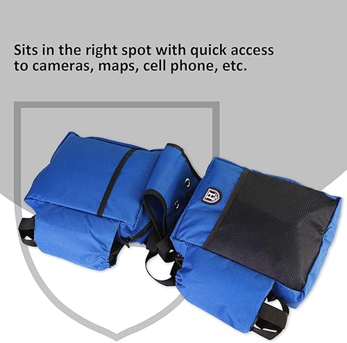 Miniatura 4 de Harrison Howard Bolsa de sillín ecuestre occidental para caballos