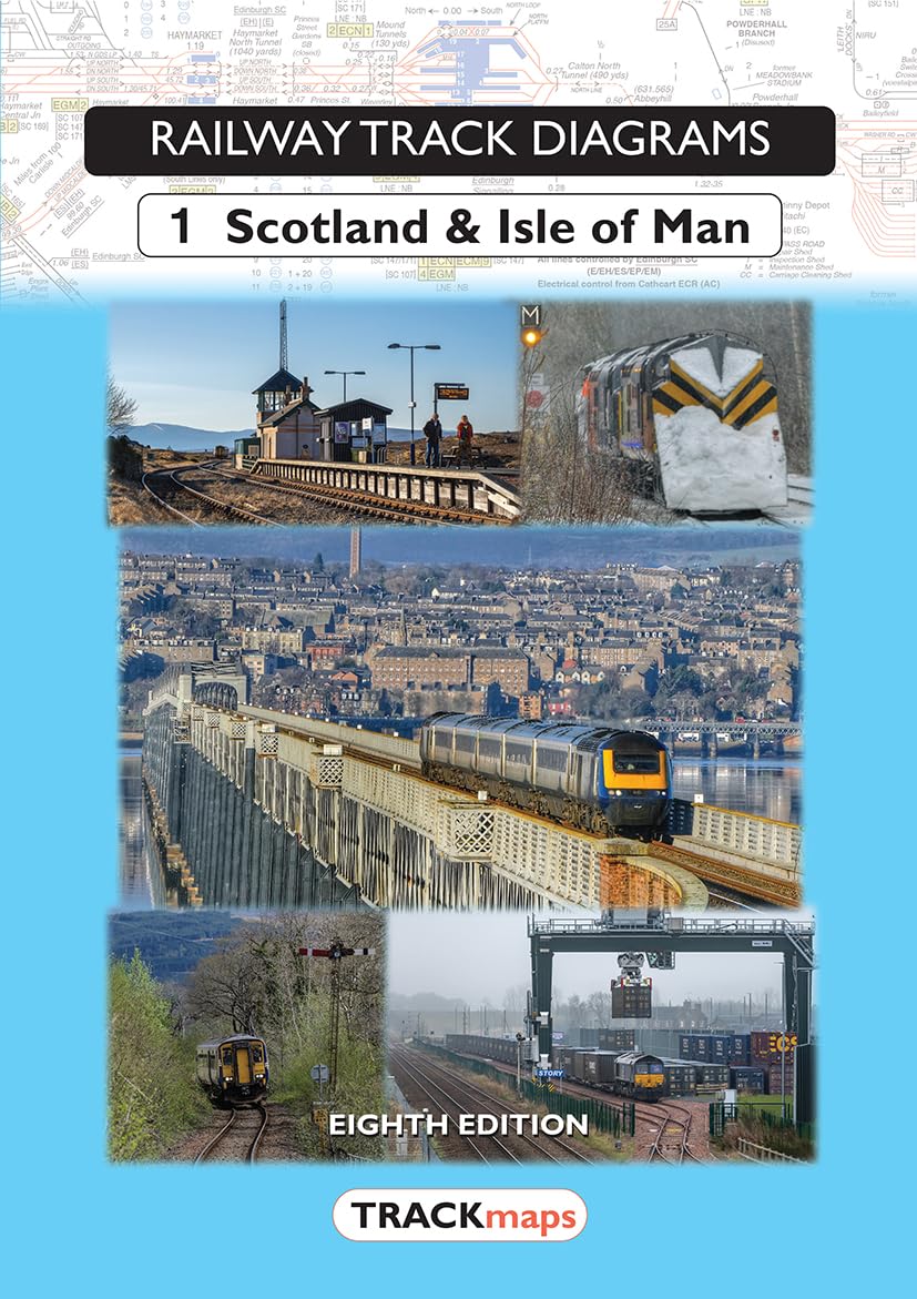 Railway Track Diagrams, Book 1 – Scotland & Isle of Man