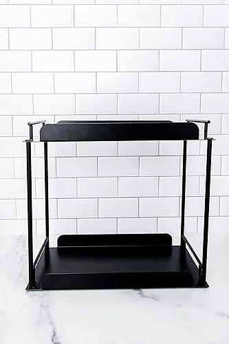 Miniatura 10 de Buzzelli Company - Estante de almacenamiento de 2 niveles para encimera, soporte organizador