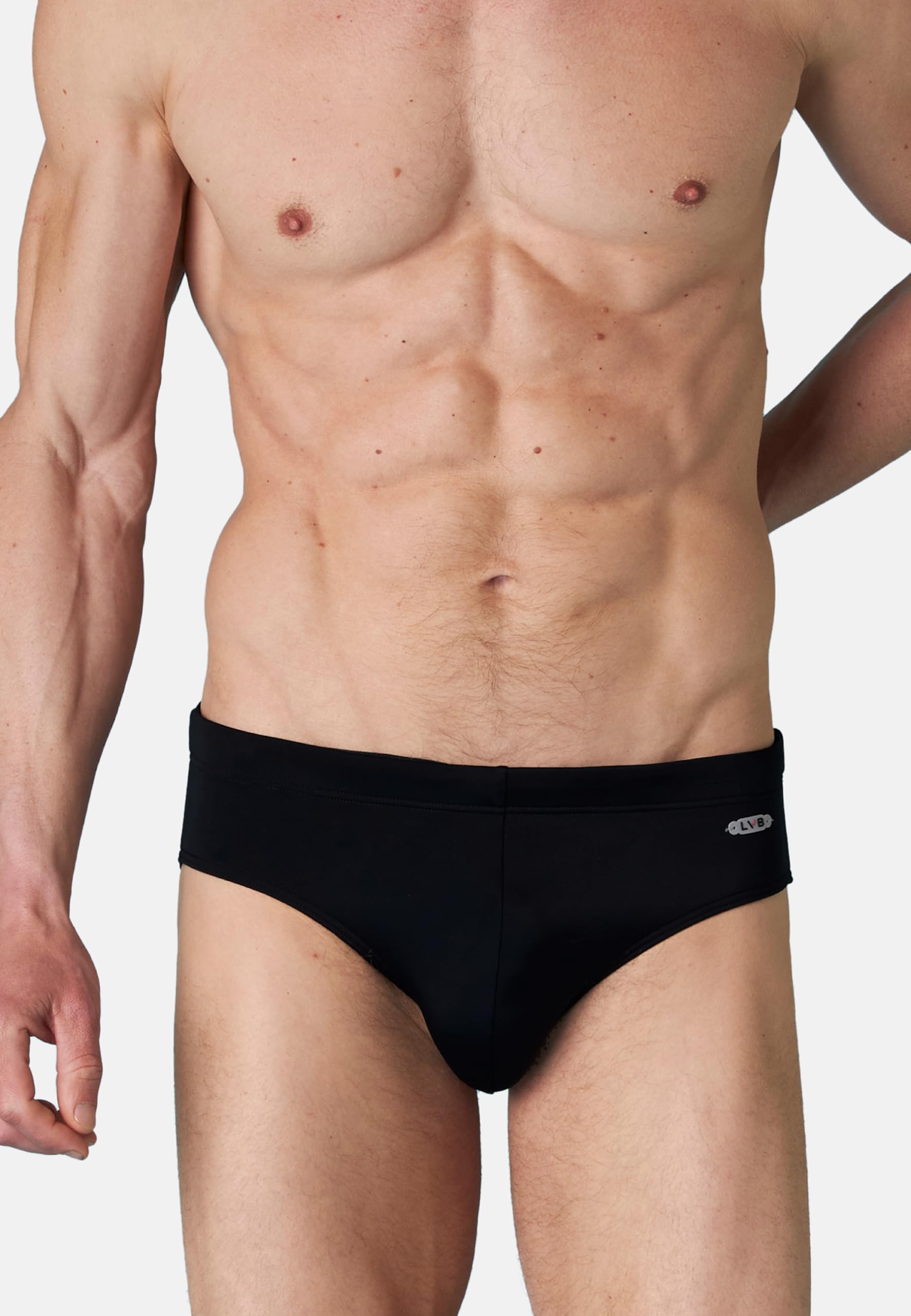 LVB Costume a slip Rcs Bi-pack Uomo x2, Verde+Nero, XL
