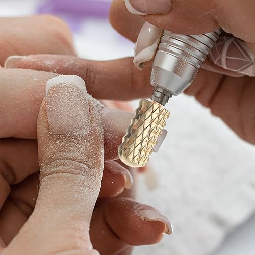 OSALADI Herramientas de manicura, equipo de spa profesional, brocas de acero de tungsteno, brocas de uñas de carburo, suministros de manicura,