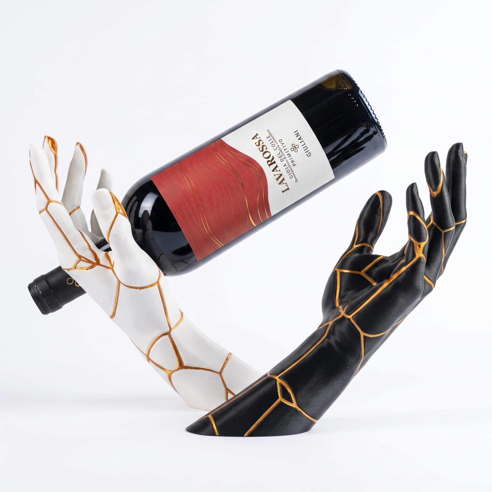 VIKSON INTERNATIONAL VinoGrace | Kintsugi Style Wine Bottle Holder