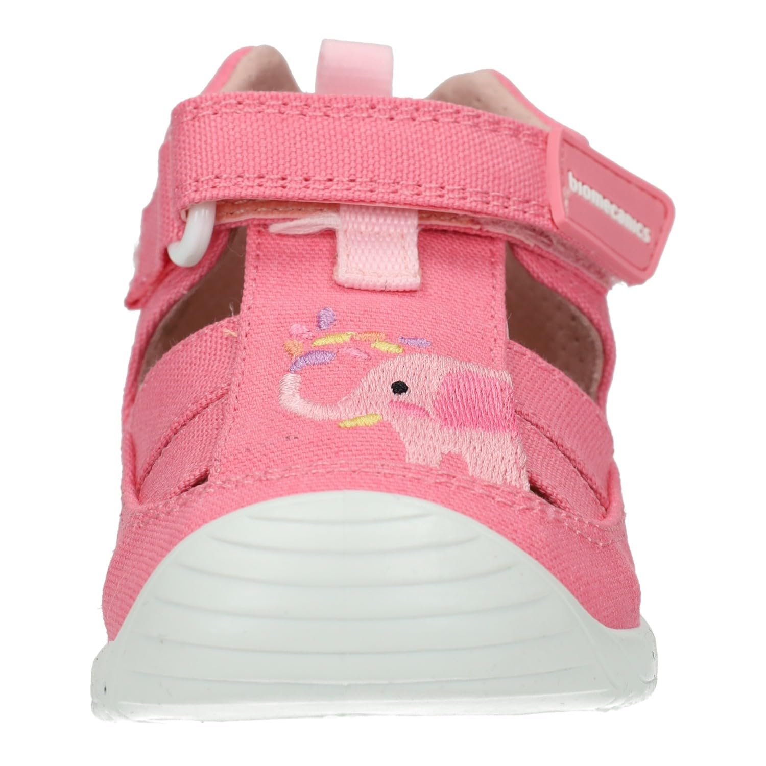 Biomecanics 242183-D Sandalias para niñas, calzado respetuoso, primeros pasos, flexible, sandalias rosa de verano con velcro NIÑA SANDALIAS