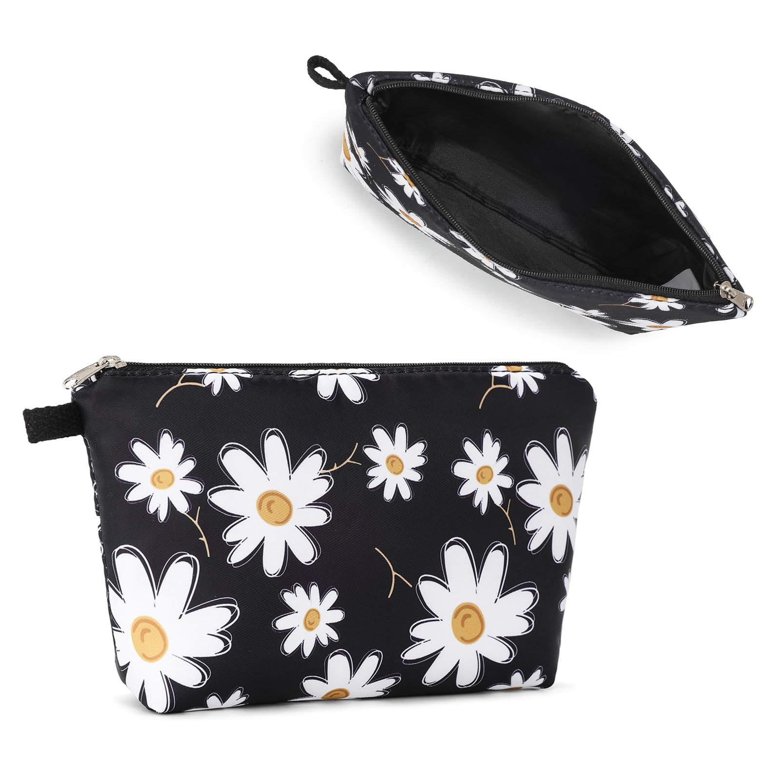 Miss Lulu Neceser de Viaje para Mujer,Bolsa de Cosméticos Pequeña con Diseño Floral,Organizador de Maquillaje Portátil para Viajes y Uso Diario