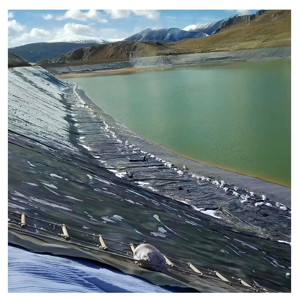 Membrane bassin 3mm d'épaisseur bâche ultra-résistante 1x9m pour carpes koï et cascade