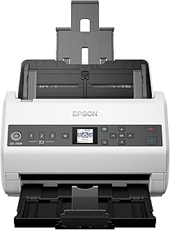 DS-730N Network Color Document Scanner 100-page Auto Doc Feeder (ADF), Duplex Scanning