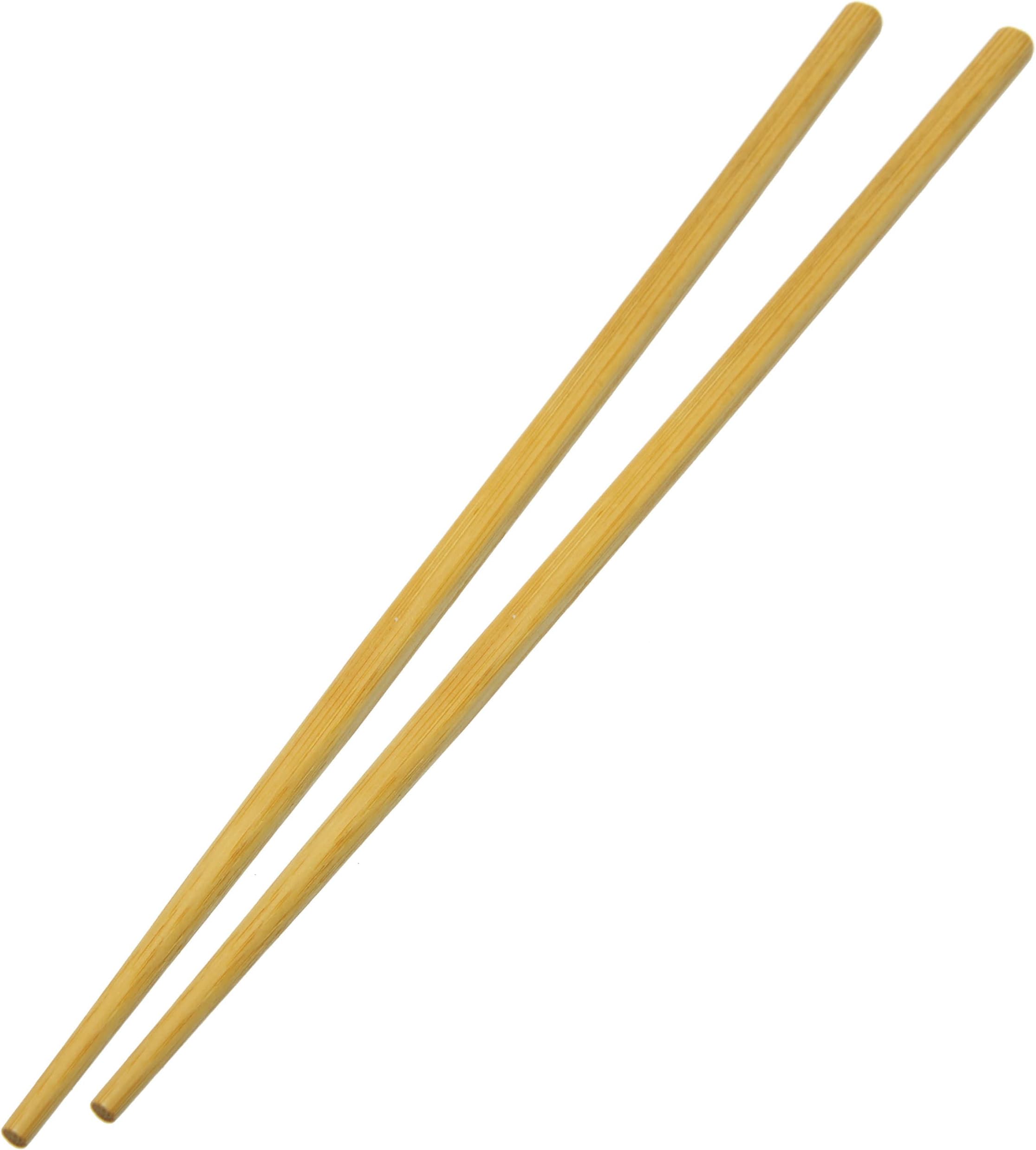 UNIS Asian Style Reusable Natural Bamboo Chopsticks. 10 Pairs Set.