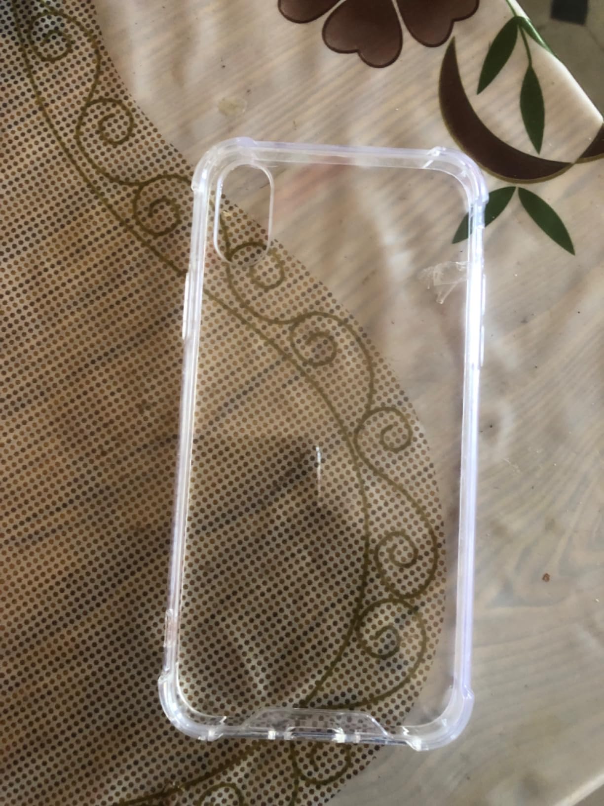 TheGiftKart Ultra-Hybrid Crystal Clear Back Cover Case for iPhone X/XS ...