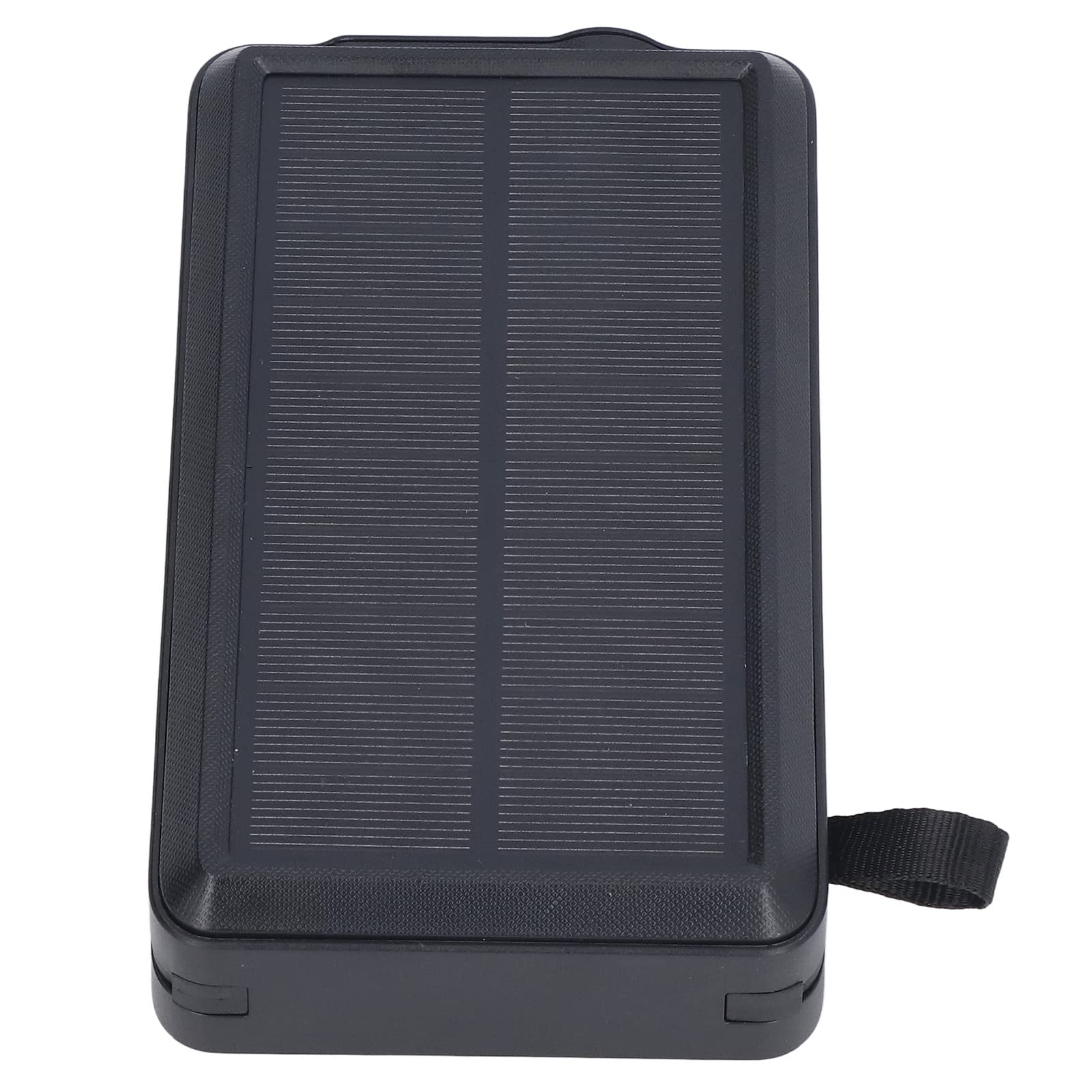 Fafeicy LED Solar Power Bank 30000MAH Przenośna ładowarka z Wbudowanymi 4 Kablami Monokrystaliczny Panel do Pieszych Wędrówek na świeżym Powietrzu