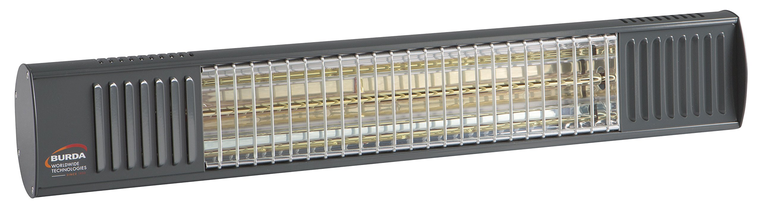 Chauffage BURDA URCAC200 V7016 rayonnant infrarouge 2,0 kW extérieur couleur anthracite