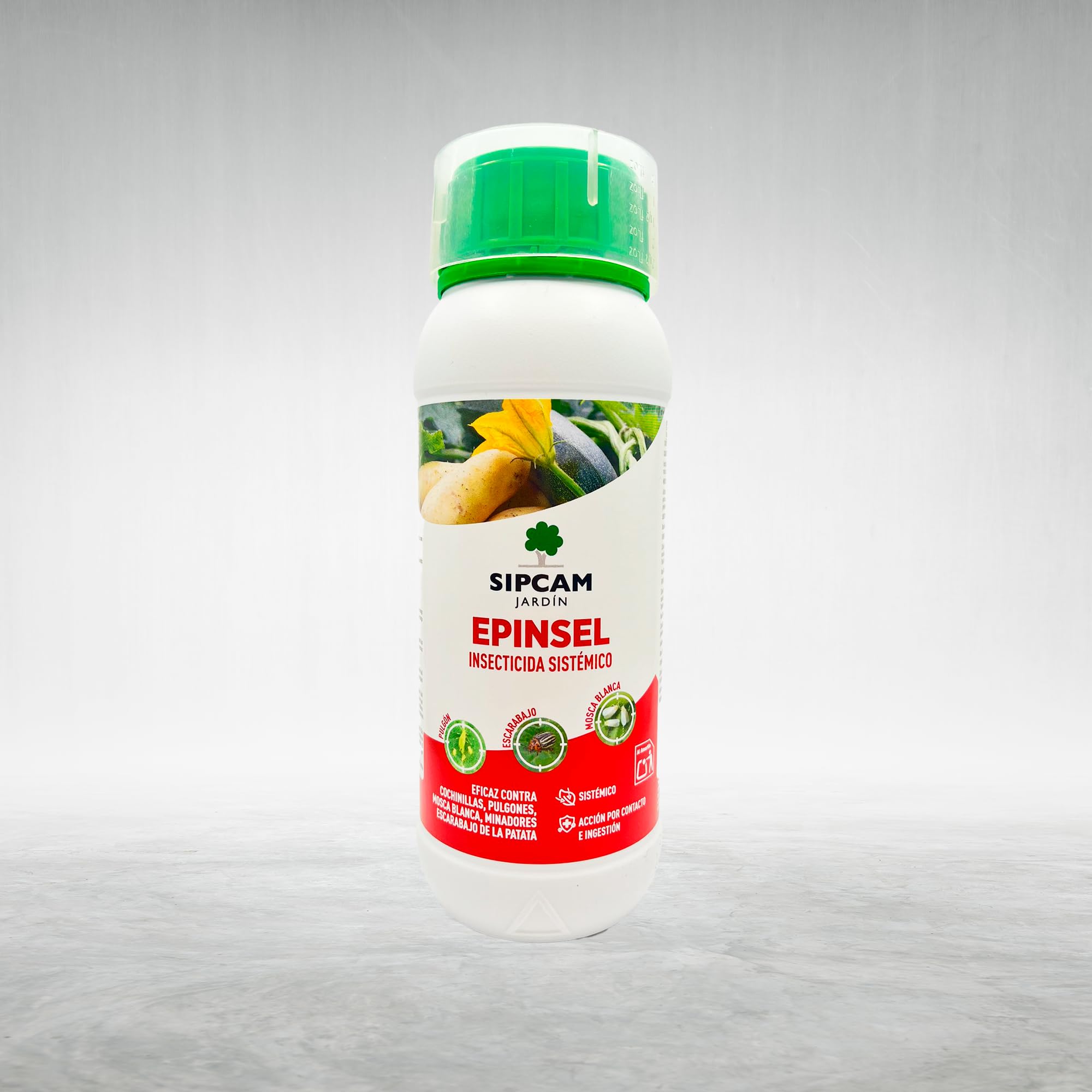 Insecticida Sistémico Epinsel 500 ml (Nueva Alternativa a EPIK) MUY EFICAZ | Contra Cochinillas, Pulgones, Mosca Blanca, Escarabajo de la Patata y Minadores | Protección hasta 4 Semanas | Nexum Market