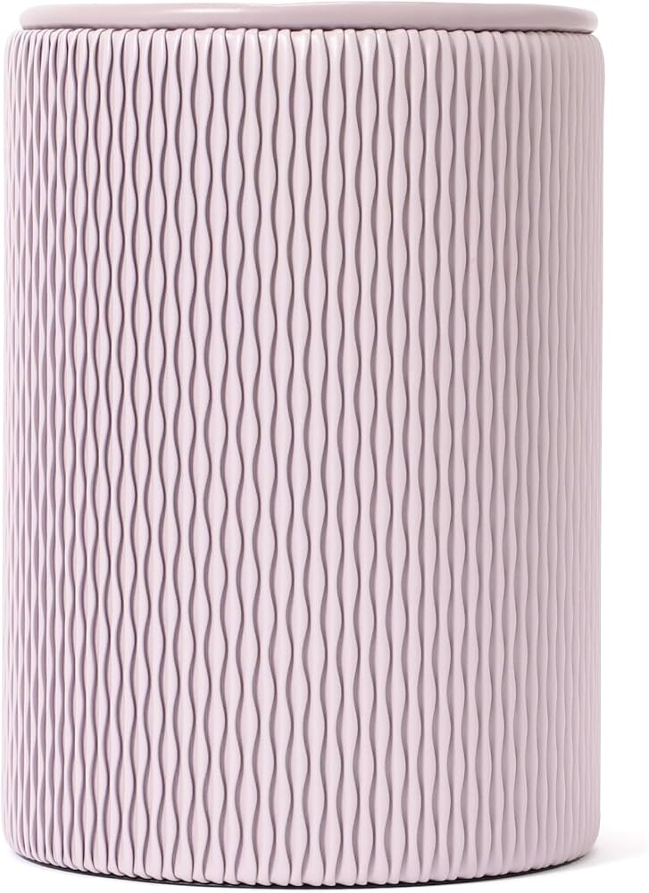 Amazon｜Francfranc フランフラン ウェーブ ダストボックス M パープル