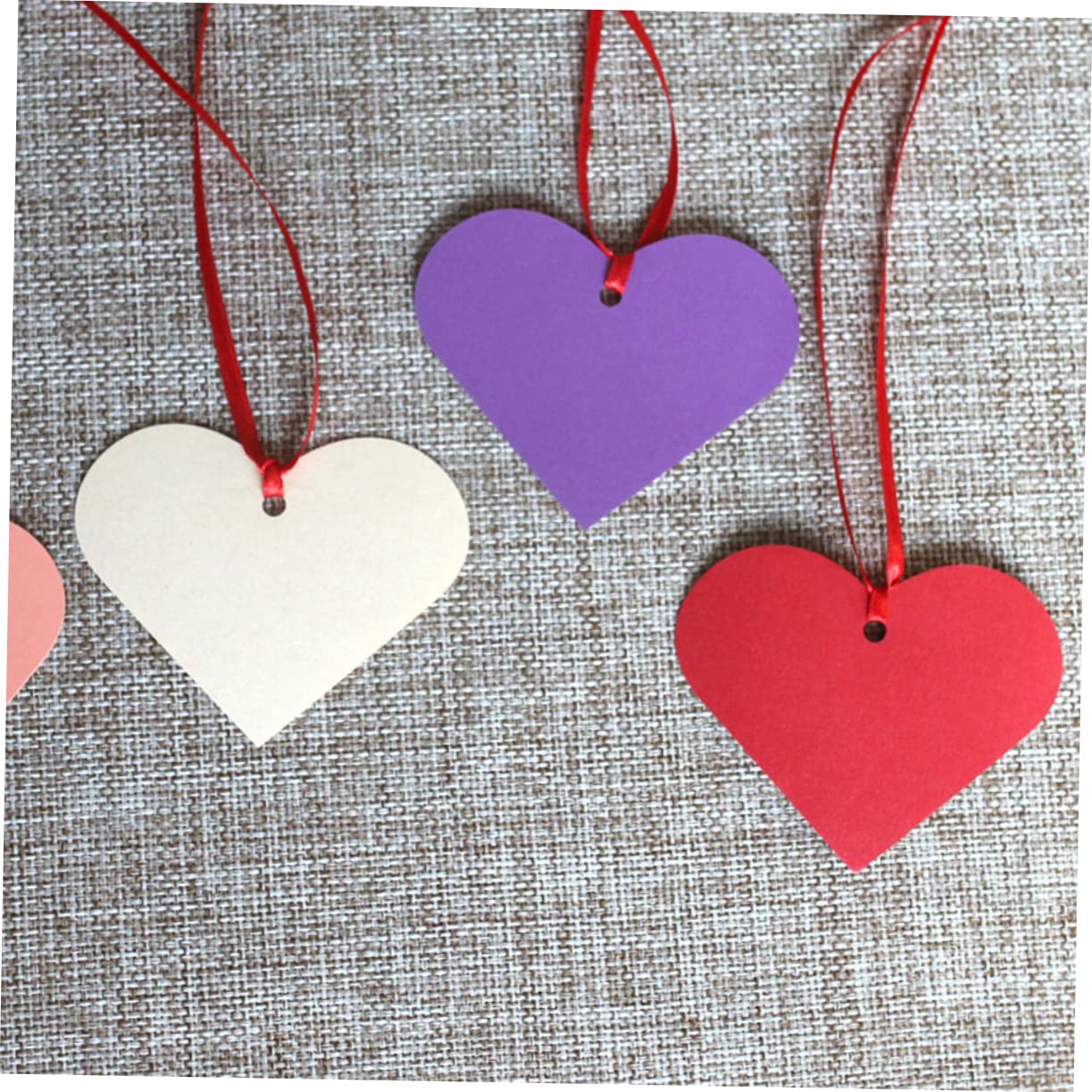 STOBOK 150 Stk Hochzeitskarten Babygeschenke Für Babys Baby-geschenk Hochzeitsbanner-karte Grußkarten-sortiment Weihnachtsgeschenkanhänger Aus Papier Karte in Herzform Erntedankfest-karte