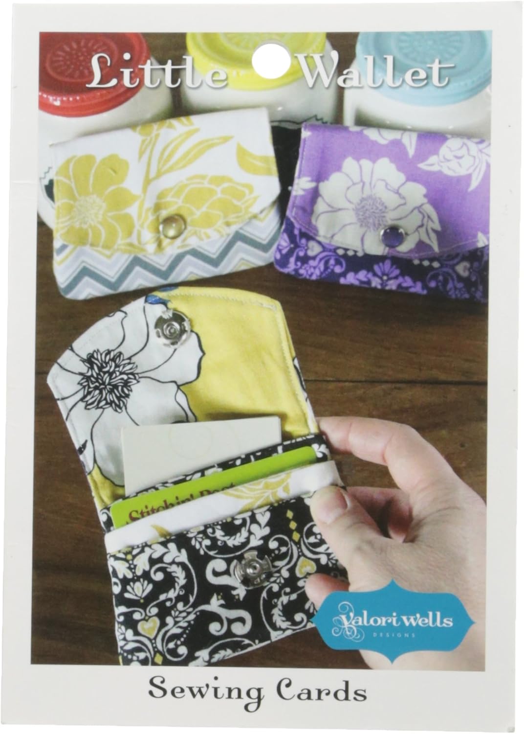 Little Wallet Sewing Card – DIY Pattern for Sewing a Small, Functional Wallet