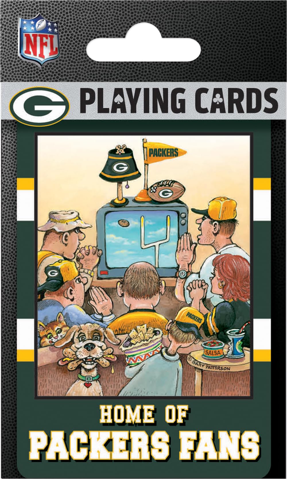 Masterpieces Green Bay Packers Fan Deck Playing Cards - 54 Card Deck