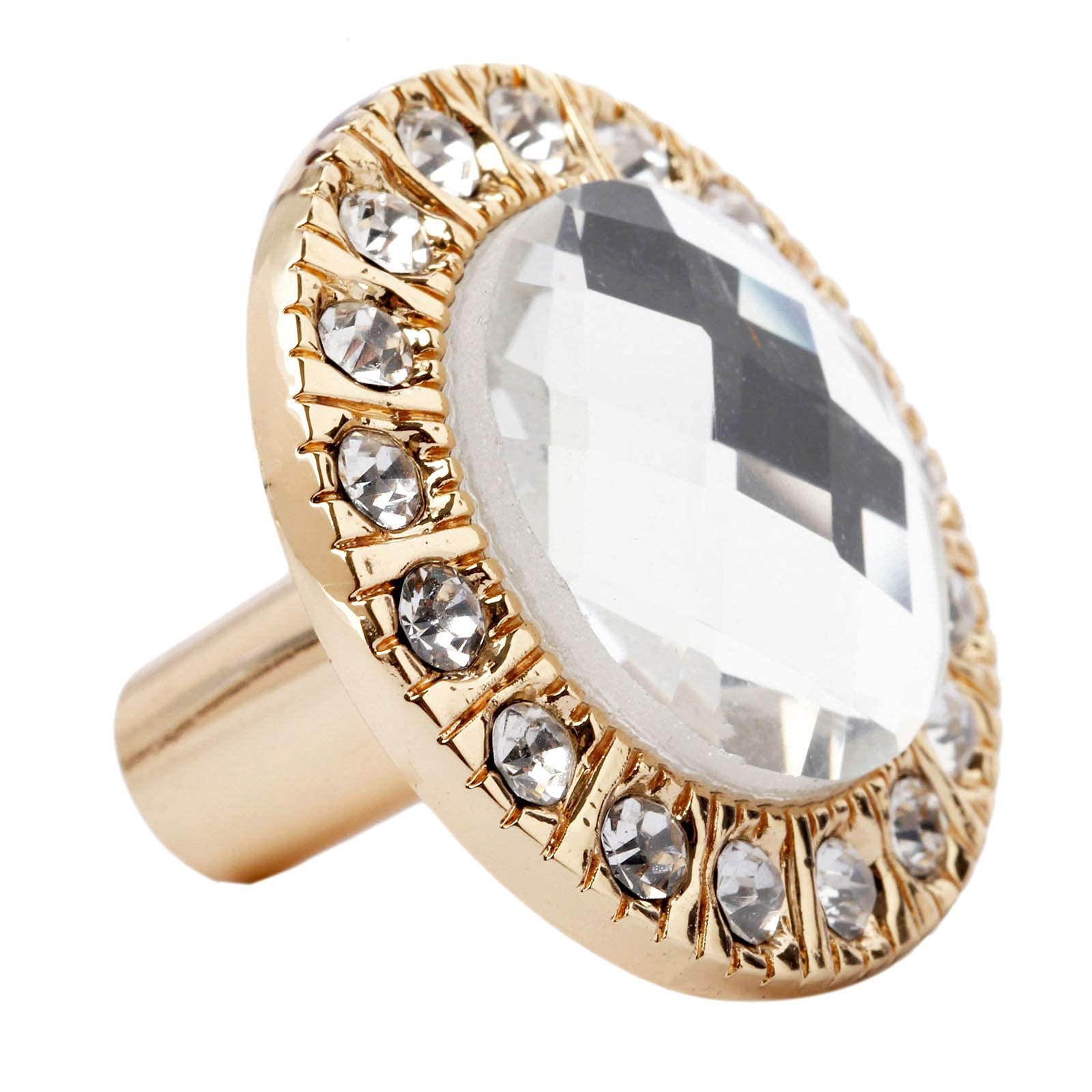 HTTGDGDH Glass Dresser Pulls Crystal Furniture Handles Cupboard Cabinet Knob And Handle Kitchen Door Handle Modern Furniture Knobs,