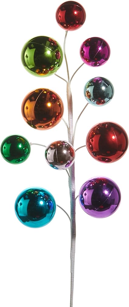 Amazon.com: RAZ Imports Multicolor Ball Spray, 26-Inch, Plastic : Home ...