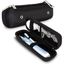 Electric Toothbrush Travel Case, Oral-B Pro 500/600/650/1000/1500/2000/3000/3500/5500/Pro-Health, Smart 1500/3000/5000, Vitality Dual Clean Genius X Limited/6000/7000/7500 0/750 Compatible with 00/80