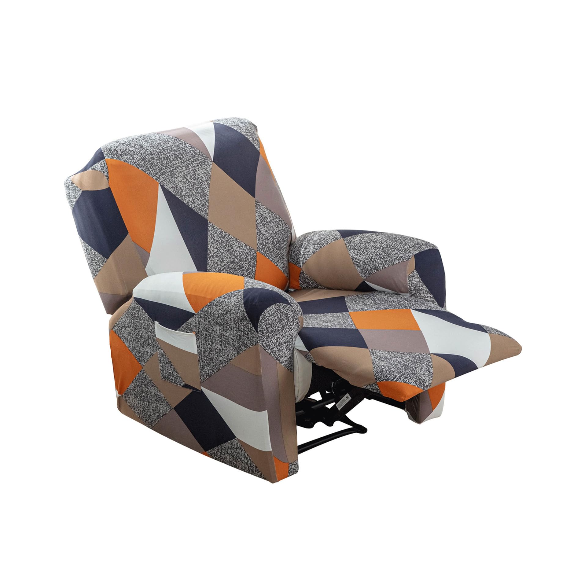XHDZSW Recliner Chair Covers, Stretch Recliner Cover, Recliner Chair Covers for Living Room Recliner Chair Slipcover with Side Pocket, Non Slip Sofa Furniture Protector (Figure 11)