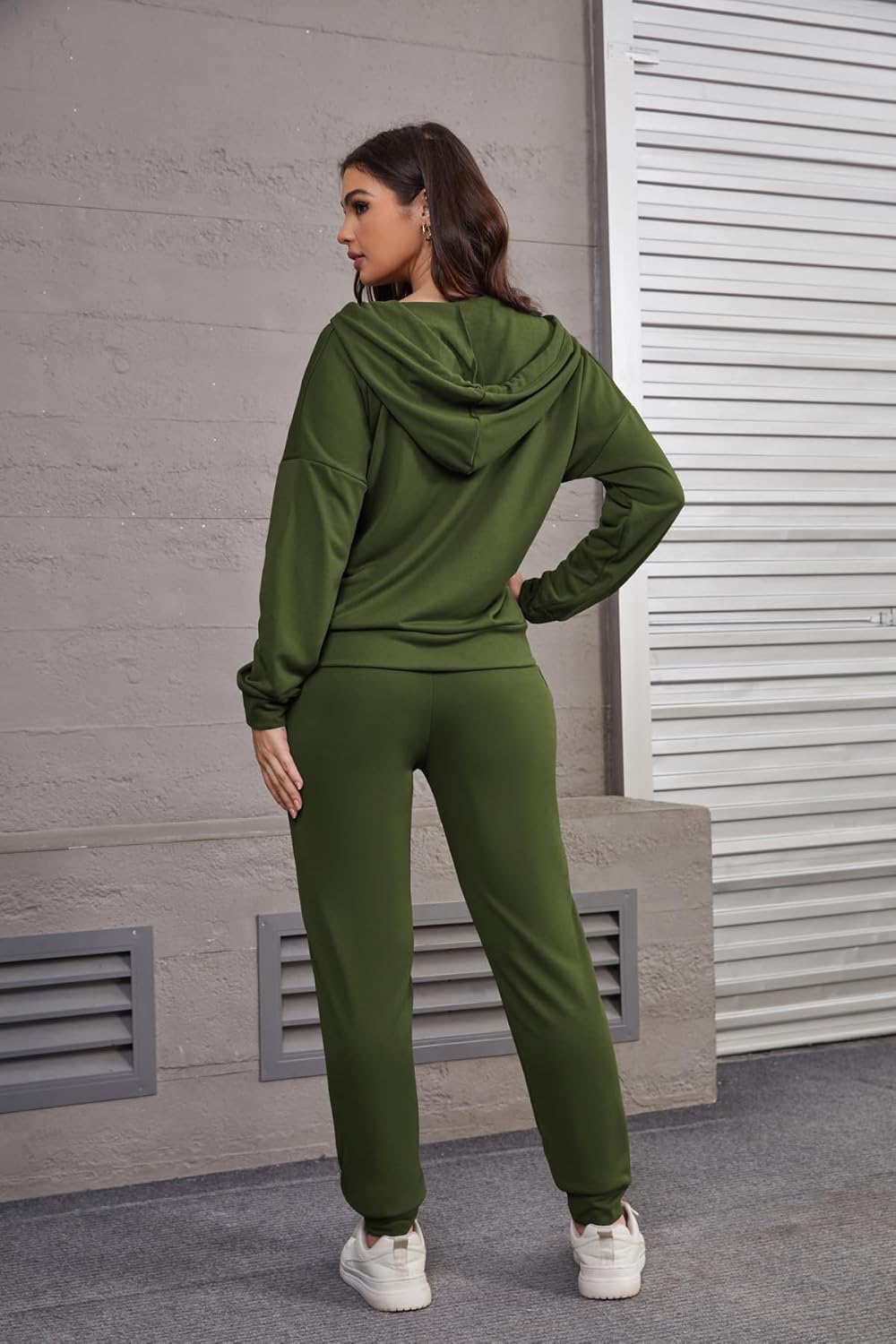 Nimsruc Two Piece Outfits For Women Jogging Suits Casual Sweatsuits Jogger - Image 6