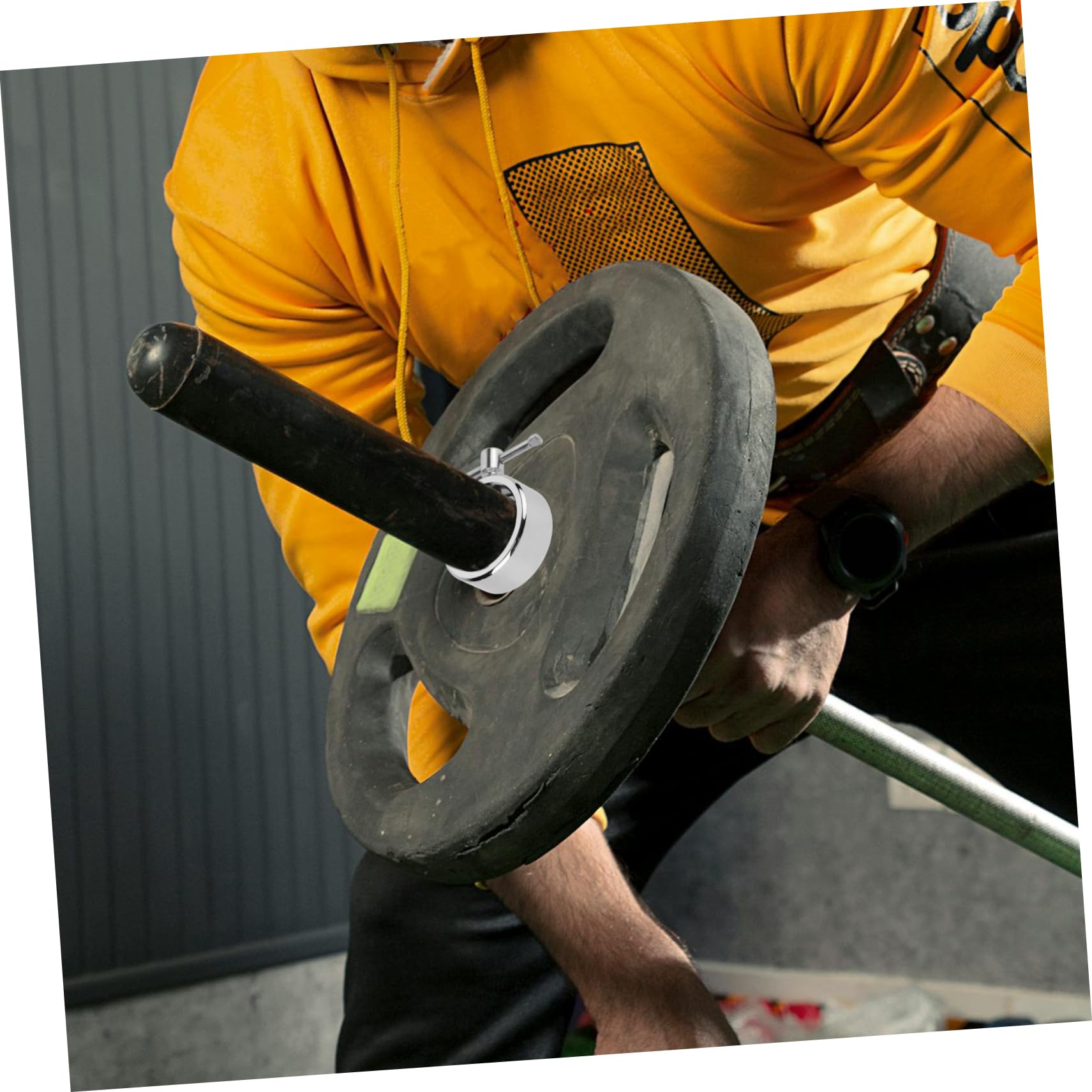 Mipcase Weight Barbell Collar Barbell Clamp Portable Weight Clip Easy to Carry Professional Design