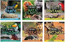 Coleção Biomas do Brasil | Diversos Livros | Com QRcode Para Melhor Ilustrar