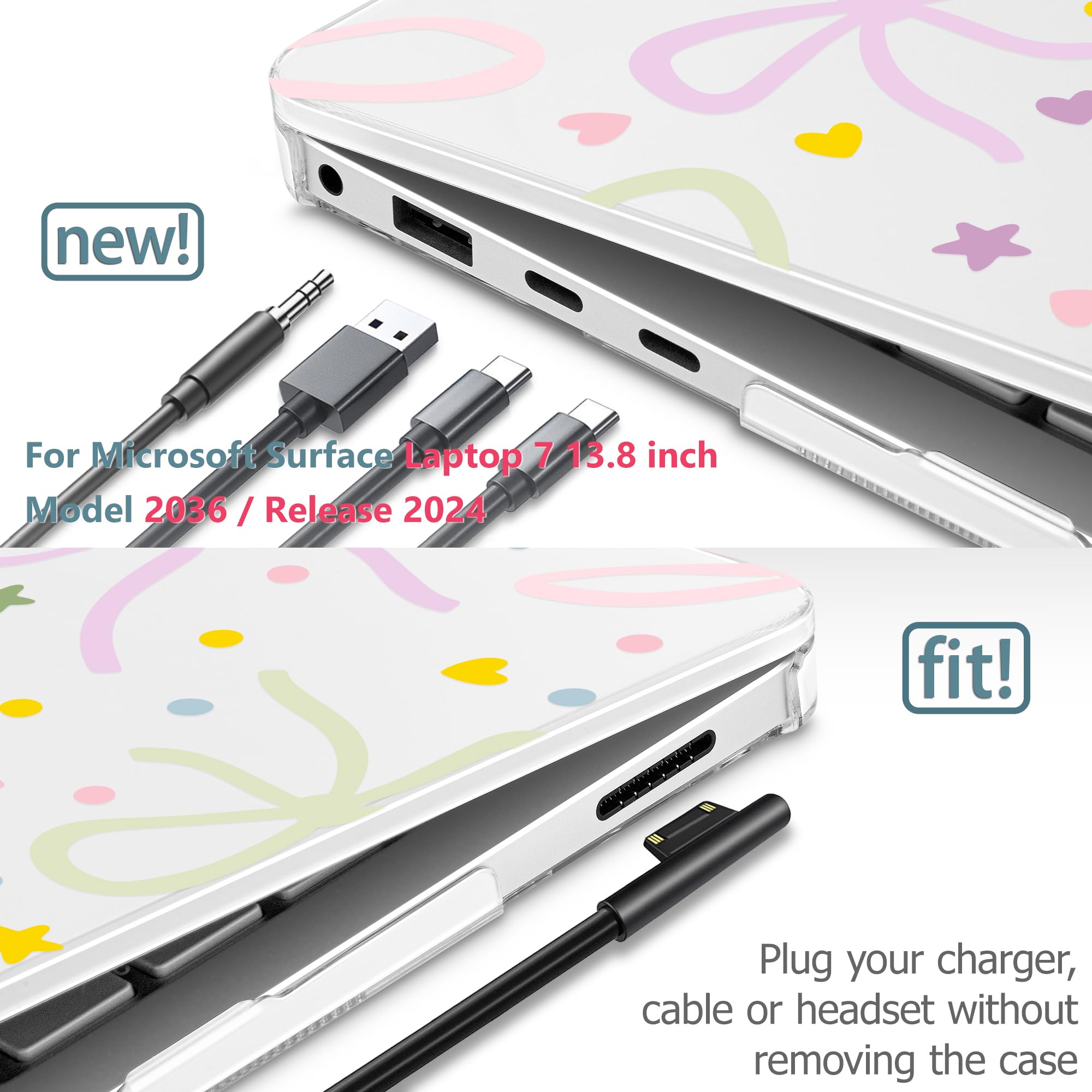 Amazon.com: Lepeoac Case for 13.8 Inch Microsoft Surface Laptop 8 