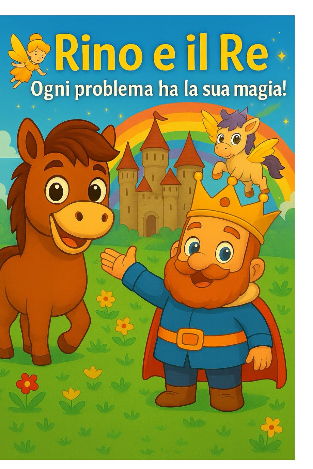 Rino e il Re - Ogni problema ha la sua magia!: La fiaba illustrata che aiuta i bambini a trovare soluzioni, anche nei giorni difficili.